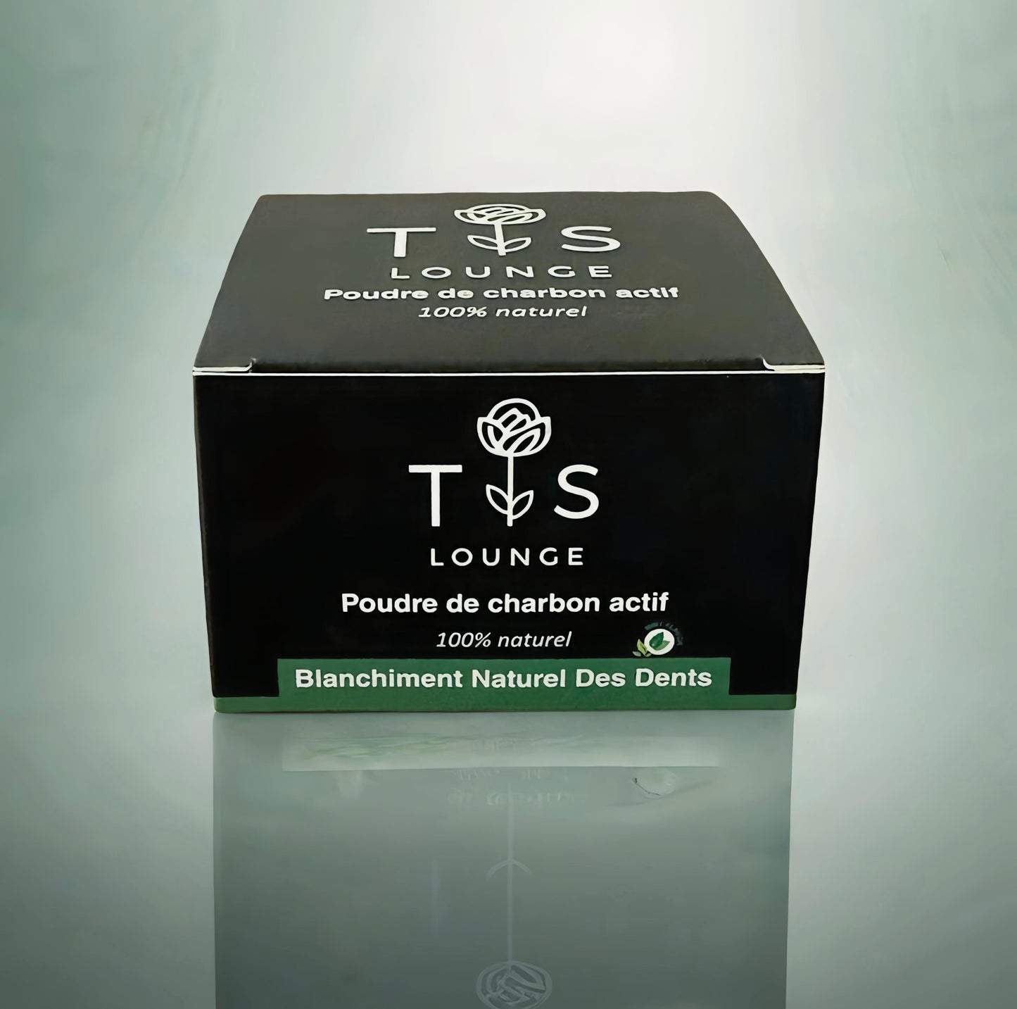 Poudre de charbon dentaire